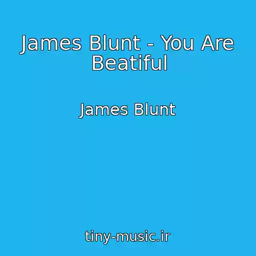 کاور آهنگ James Blunt - You Are Beatiful از James Blunt