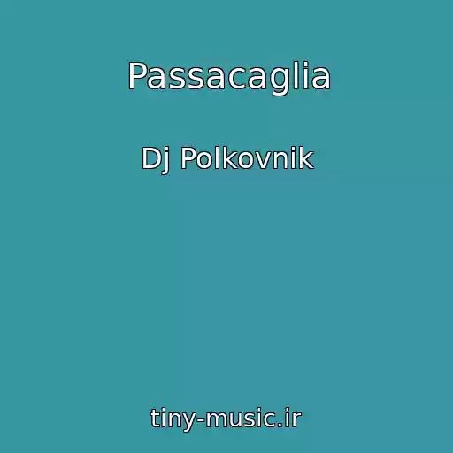 کاور آهنگ Passacaglia از Dj Polkovnik