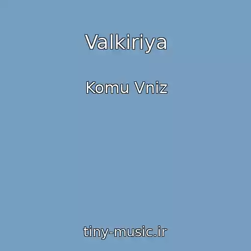 کاور آهنگ Valkіrіya از Komu Vniz