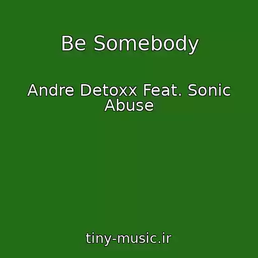 کاور آهنگ Be Somebody از Andre Detoxx Feat. Sonic Abuse