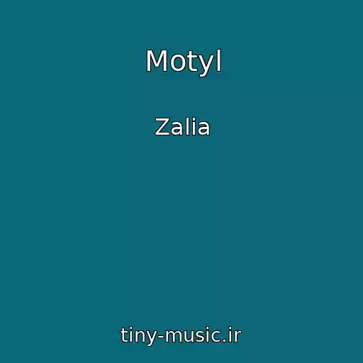 کاور آهنگ Motyl از Zalia