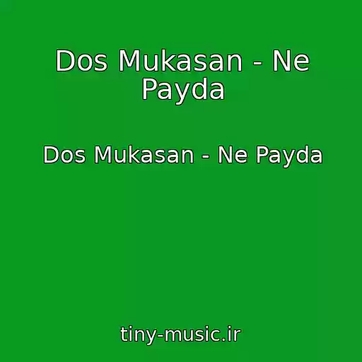 کاور آهنگ Dos Mukasan - Ne Payda از Dos Mukasan - Ne Payda