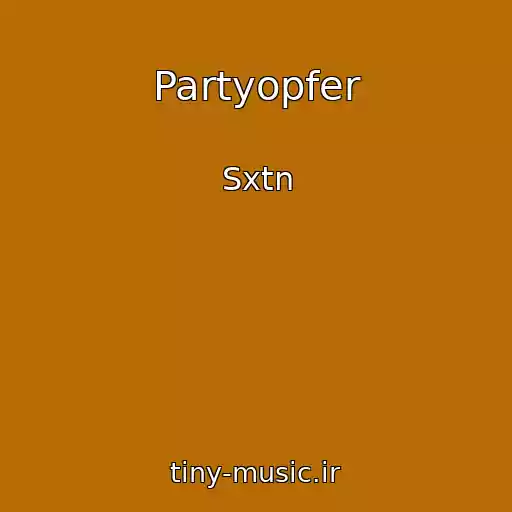 کاور آهنگ Partyopfer از Sxtn