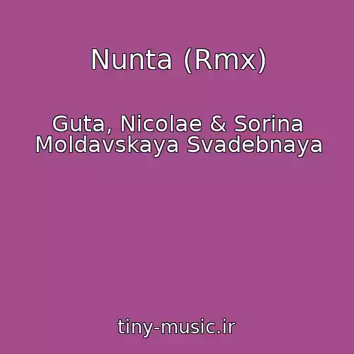 کاور آهنگ Nunta (Rmx) از Guta, Nicolae & Sorina Moldavskaya Svadebnaya