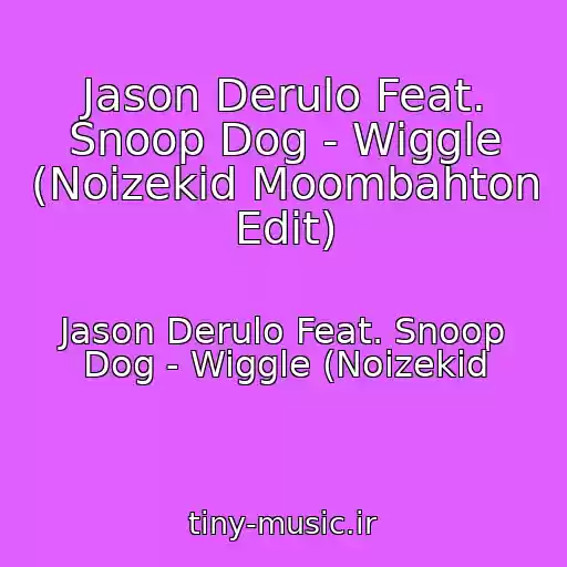 کاور آهنگ Jason Derulo Feat. Snoop Dog - Wiggle (Noizekid Moombahton Edit) از Jason Derulo Feat. Snoop Dog - Wiggle (Noizekid