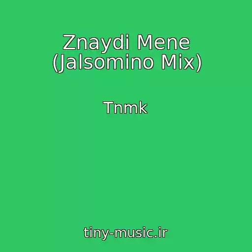 کاور آهنگ Znaydi Mene (Jalsomino Mix) از Tnmk