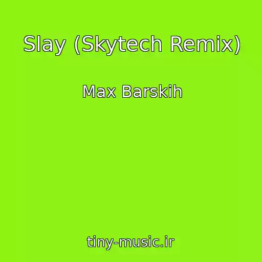 کاور آهنگ Slay (Skytech Remix) از Max Barskih