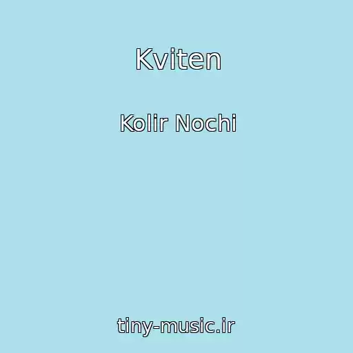کاور آهنگ Kvіten از Kolіr Nochі