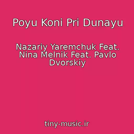 کاور آهنگ Poyu Konі Pri Dunayu از Nazarіy Yaremchuk Feat. Nіna Melnik Feat. Pavlo Dvorskiy
