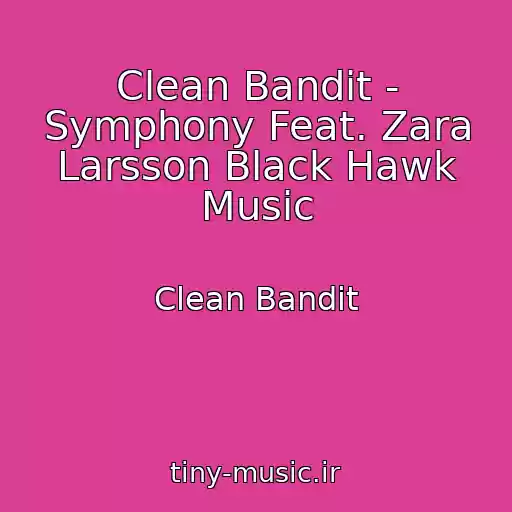 کاور آهنگ Clean Bandit - Symphony Feat. Zara Larsson Black Hawk Music از Clean Bandit