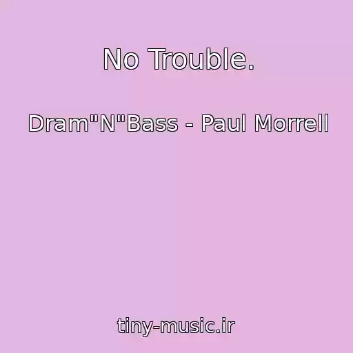 کاور آهنگ No Trouble. از Dram"N"Bass - Paul Morrell