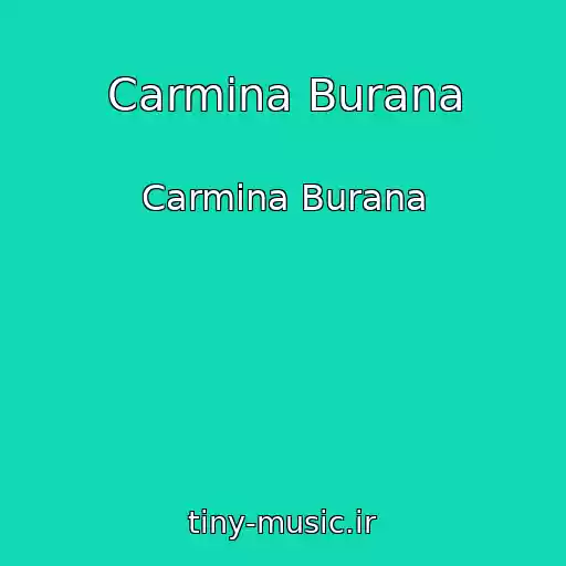 کاور آهنگ Carmina Burana از Carmina Burana