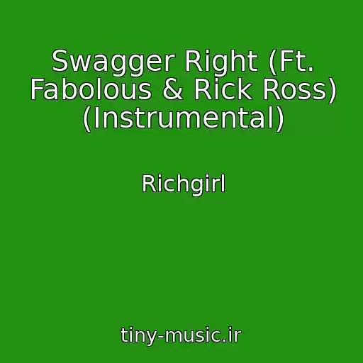 کاور آهنگ Swagger Right (Ft. Fabolous & Rick Ross) (Instrumental) از Richgirl