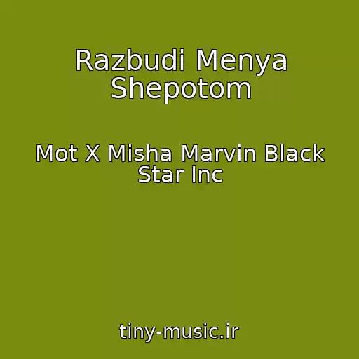 کاور آهنگ Razbudi Menya Shepotom از Mot X Misha Marvin Black Star Inc