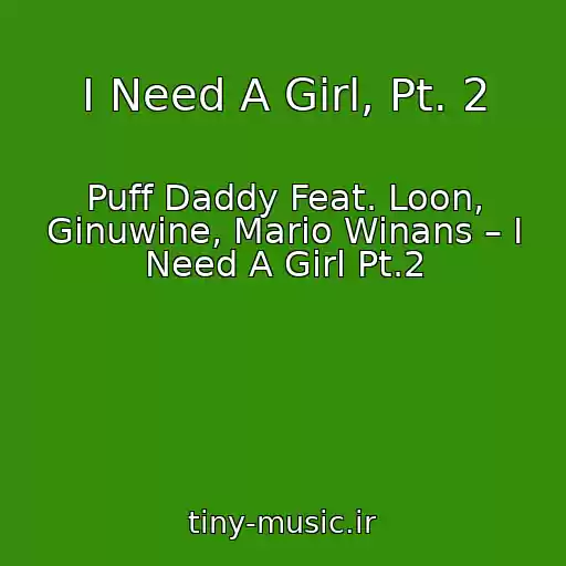 کاور آهنگ I Need A Girl, Pt. 2 از Puff Daddy Feat. Loon, Ginuwine, Mario Winans – I Need A Girl Pt.2