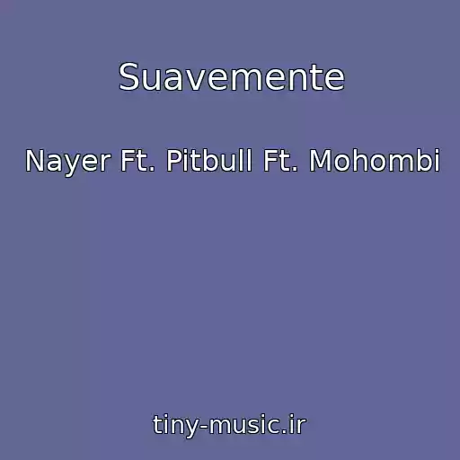 کاور آهنگ Suavemente از Nayer Ft. Pitbull Ft. Mohombi