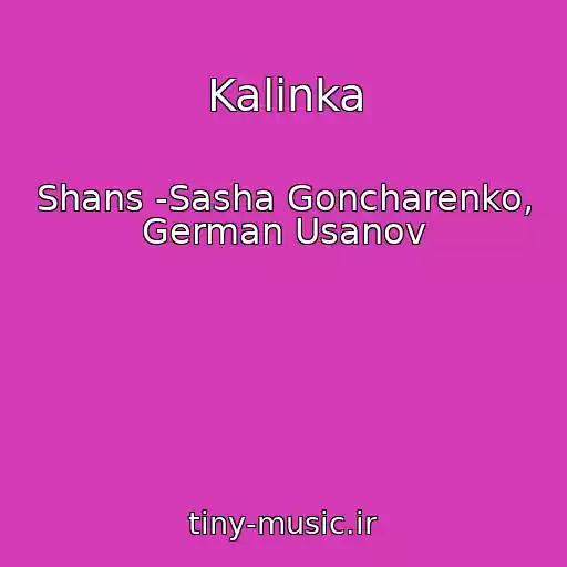 کاور آهنگ Kalinka از Shans -Sasha Goncharenko, German Usanov