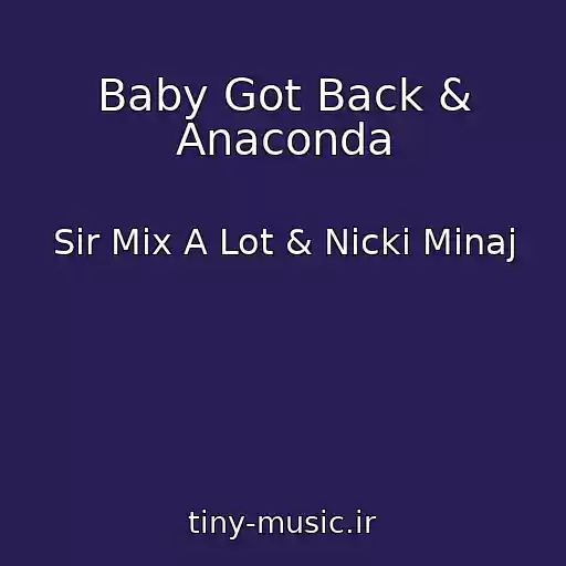 کاور آهنگ Baby Got Back & Anaconda از Sir Mix A Lot & Nicki Minaj