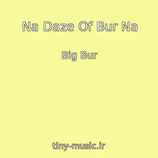 کاور آهنگ Na Daze Of Bur Na از Big Bur