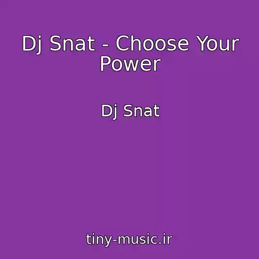 کاور آهنگ Dj Snat - Choose Your Power از Dj Snat