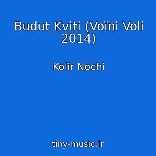 کاور آهنگ Budut Kvіti (Voїni Volі 2014) از Kolіr Nochі