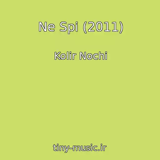 کاور آهنگ Ne Spi (2011) از Kolіr Nochі