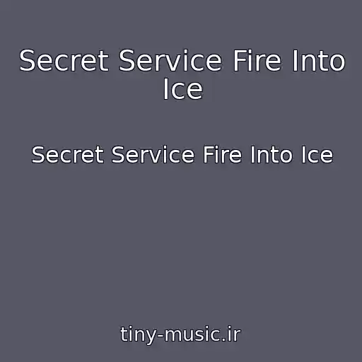 کاور آهنگ Secret Service Fire Into Ice از Secret Service Fire Into Ice