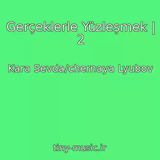 کاور آهنگ Gerçeklerle Yüzleşmek | 2 از Kara Sevda/chernaya Lyubov