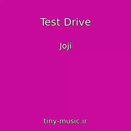 کاور آهنگ Test Drive از Joji