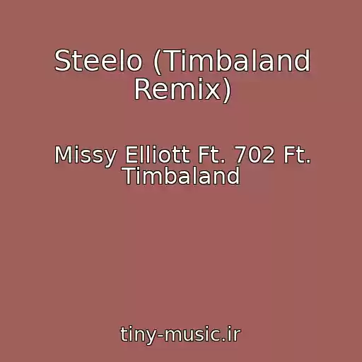 کاور آهنگ Steelo (Timbaland Remix) از Missy Elliott Ft. 702 Ft. Timbaland