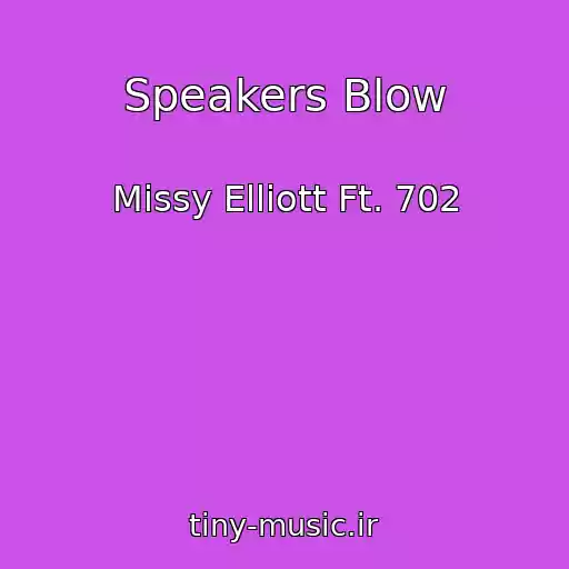 کاور آهنگ Speakers Blow از Missy Elliott Ft. 702