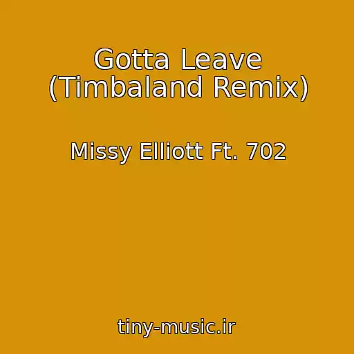 کاور آهنگ Gotta Leave (Timbaland Remix) از Missy Elliott Ft. 702