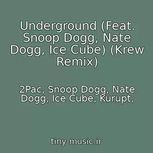 کاور آهنگ Underground (Feat. Snoop Dogg, Nate Dogg, Ice Cube) (Krew Remix) از 2Pac, Snoop Dogg, Nate Dogg, Ice Cube, Kurupt,