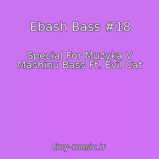 کاور آهنگ Ebash Bass #18 از Special For Muzyka V Mashinu Bass Ft. Evil Cat