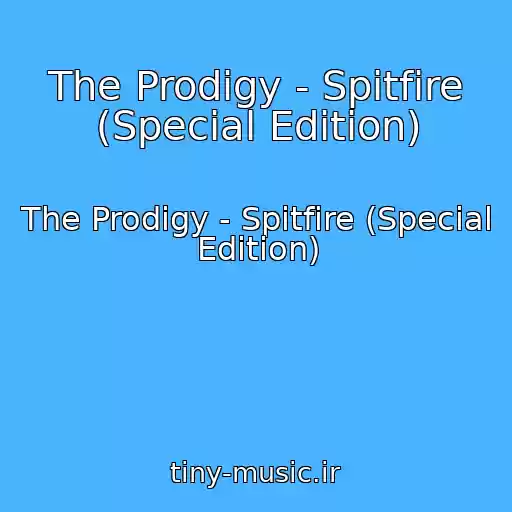 کاور آهنگ The Prodigy - Spitfire (Special Edition) از The Prodigy - Spitfire (Special Edition)