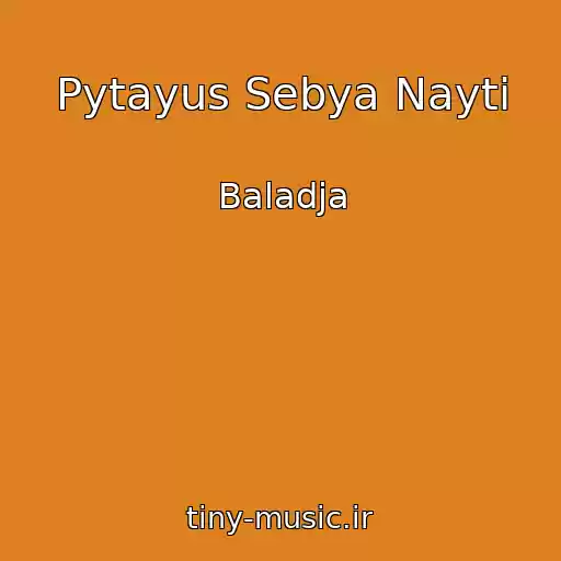 کاور آهنگ Pytayus Sebya Nayti از Baladja