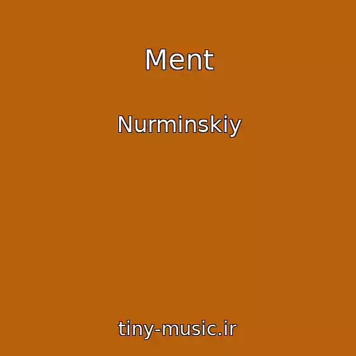 کاور آهنگ Ment از Nurminskiy