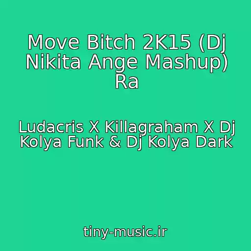 کاور آهنگ Move Bitch 2K15 (Dj Nikita Ange Mashup) Ra از Ludacris X Killagraham X Dj Kolya Funk & Dj Kolya Dark