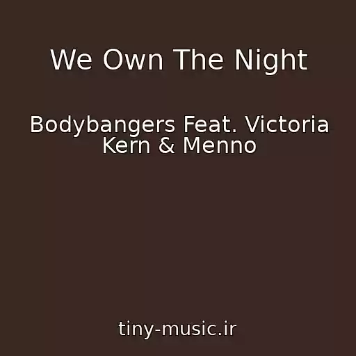 کاور آهنگ We Own The Night از Bodybangers Feat. Victoria Kern & Menno