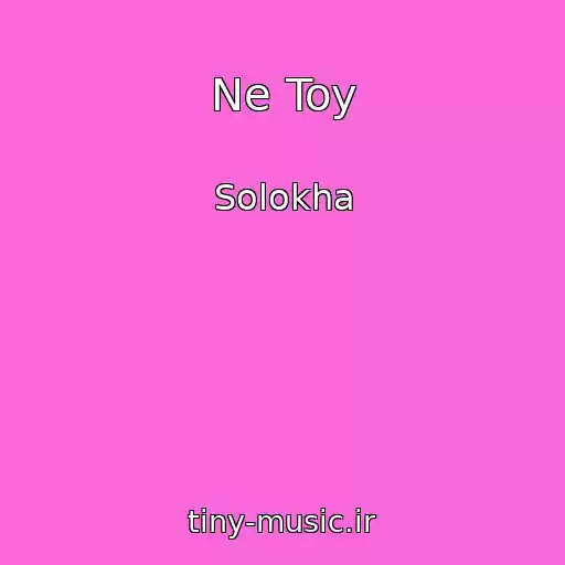 کاور آهنگ Ne Toy از Solokha