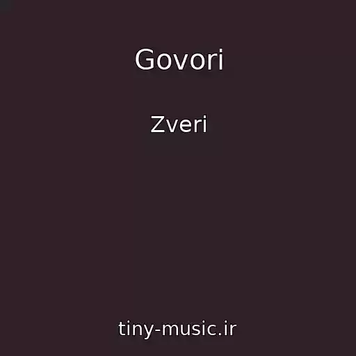 کاور آهنگ Govori از Zveri
