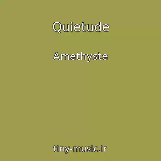 کاور آهنگ Quietude از Amethyste