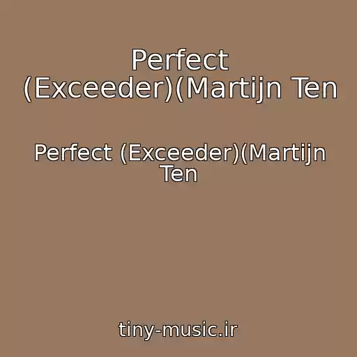 کاور آهنگ Perfect (Exceeder)(Martijn Ten از Perfect (Exceeder)(Martijn Ten