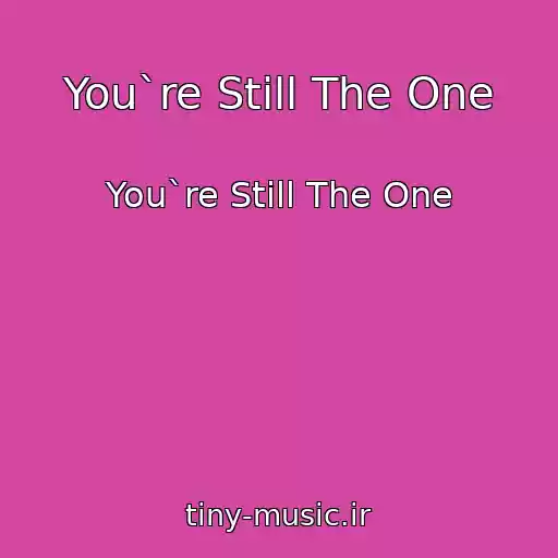 کاور آهنگ You`re Still The One از You`re Still The One
