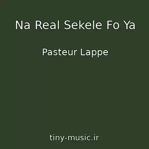 کاور آهنگ Na Real Sekele Fo Ya از Pasteur Lappe