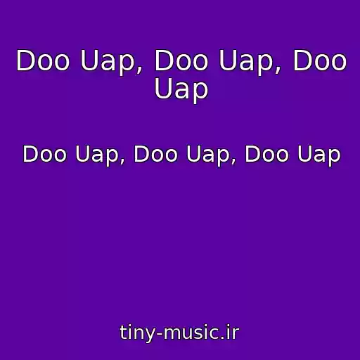 کاور آهنگ Doo Uap, Doo Uap, Doo Uap از Doo Uap, Doo Uap, Doo Uap
