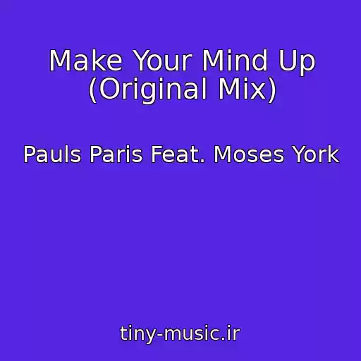کاور آهنگ Make Your Mind Up (Original Mix) از Pauls Paris Feat. Moses York