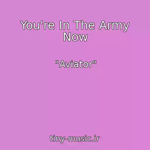 کاور آهنگ You're In The Army Now از "Aviator"
