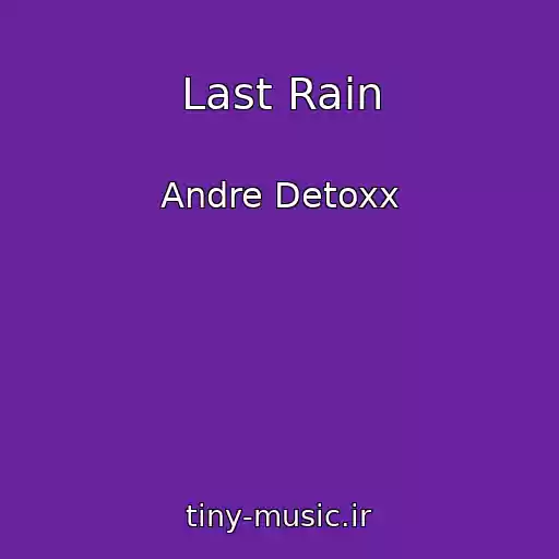 کاور آهنگ Last Rain از Andre Detoxx