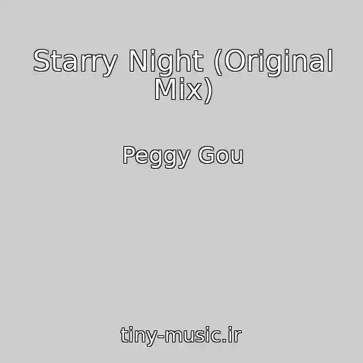 کاور آهنگ Starry Night (Original Mix) از Peggy Gou